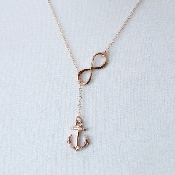 Picture of Golden Anchor Necklace